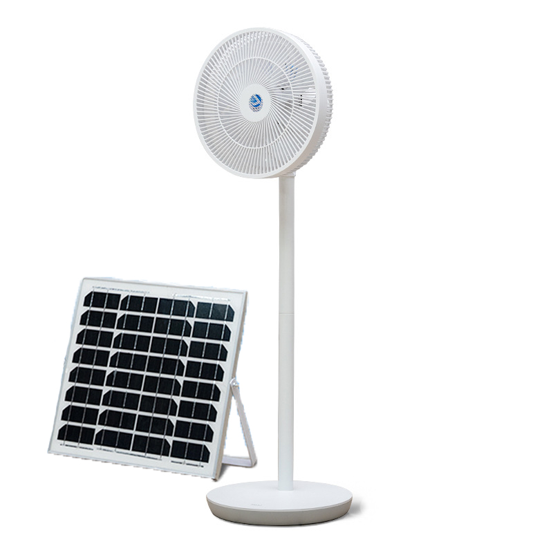 Multifunctional solar electric fan